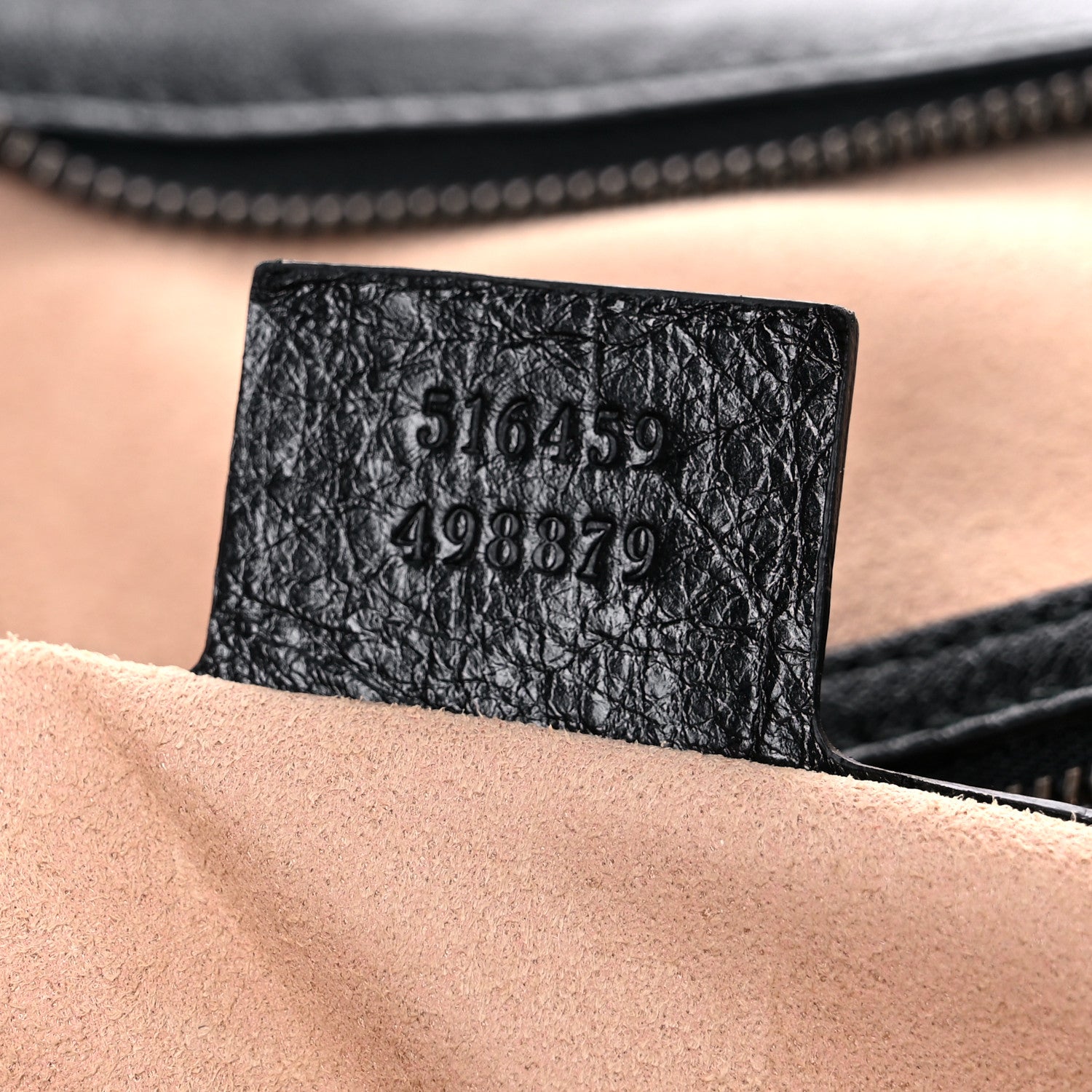 Gucci Calfskin Medium Re(Belle) Top Handle Bag Black 7 of 14