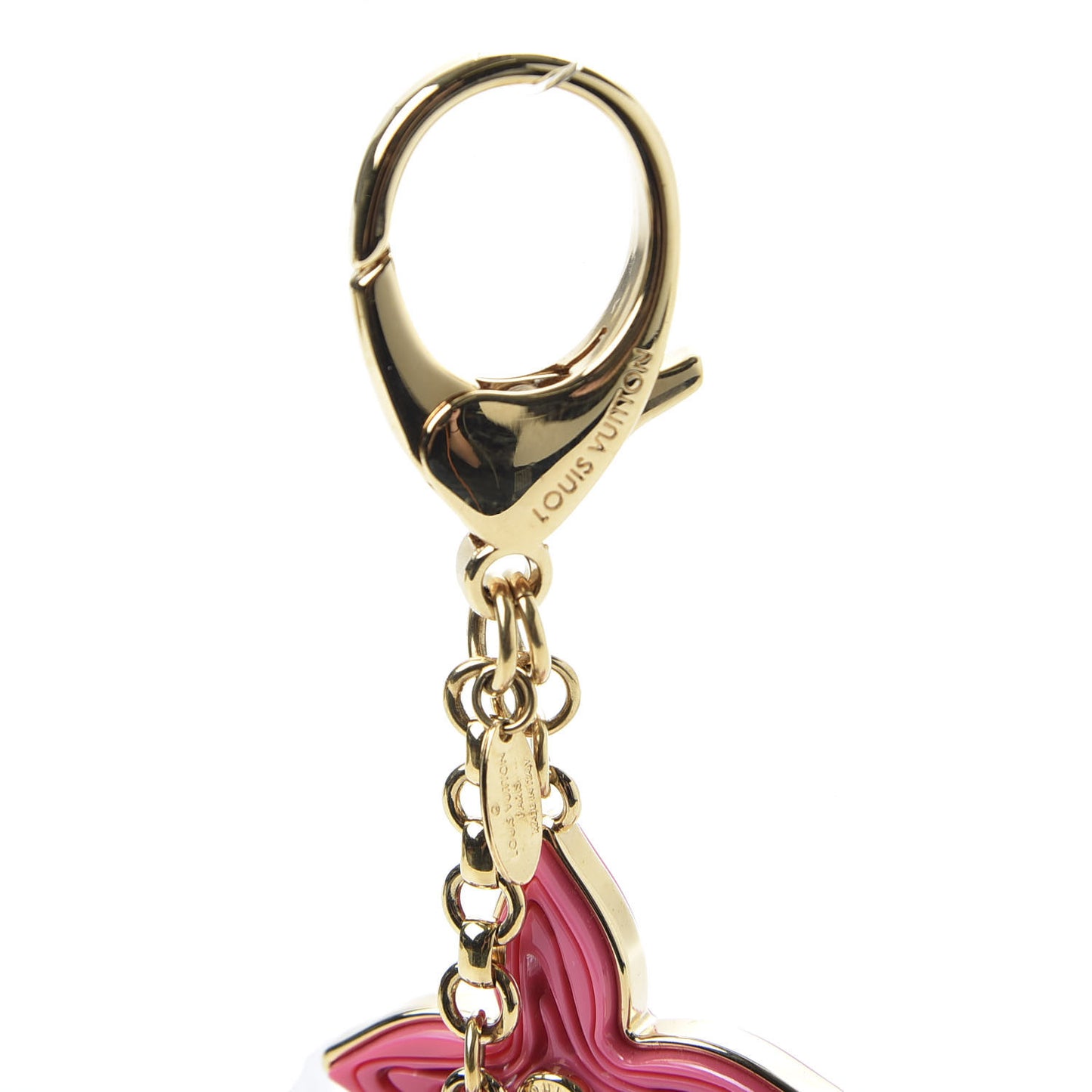 Resin Naif Bag Charm Pink