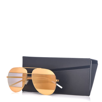 Christian Dior Split 1 Aviator Sunglasses Gold 7 of 7