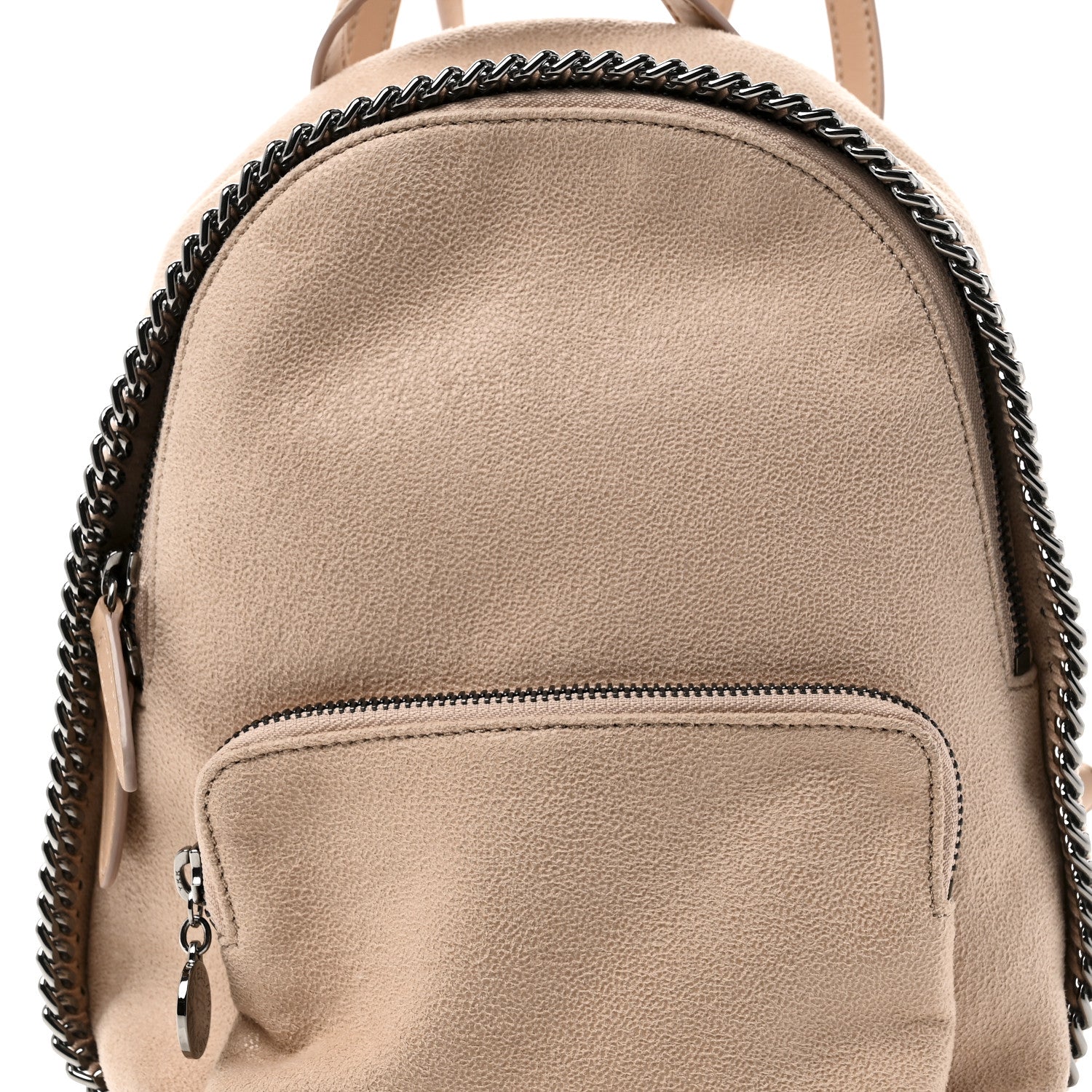 Stella McCartney Shaggy Deer Mini Falabella Backpack Powder 7 of 9