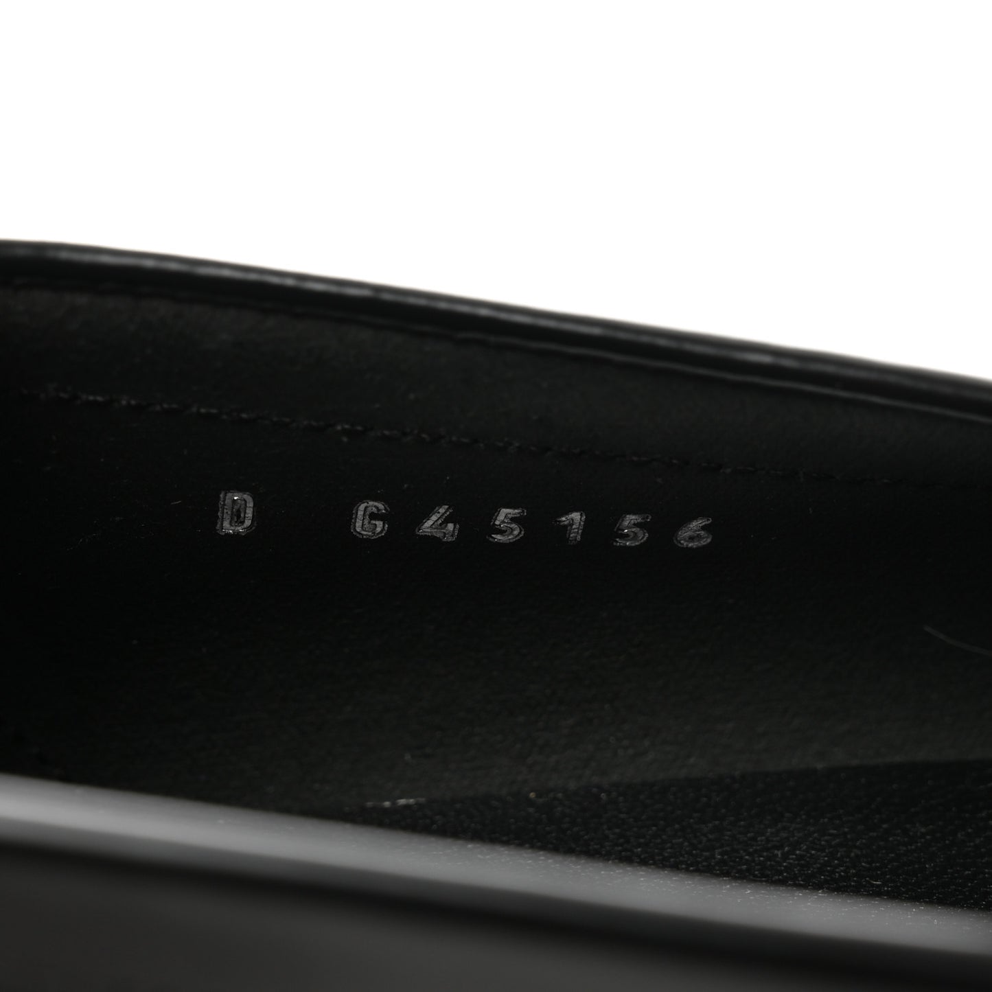 Calfskin Metal CC Loafers 36.5 Black