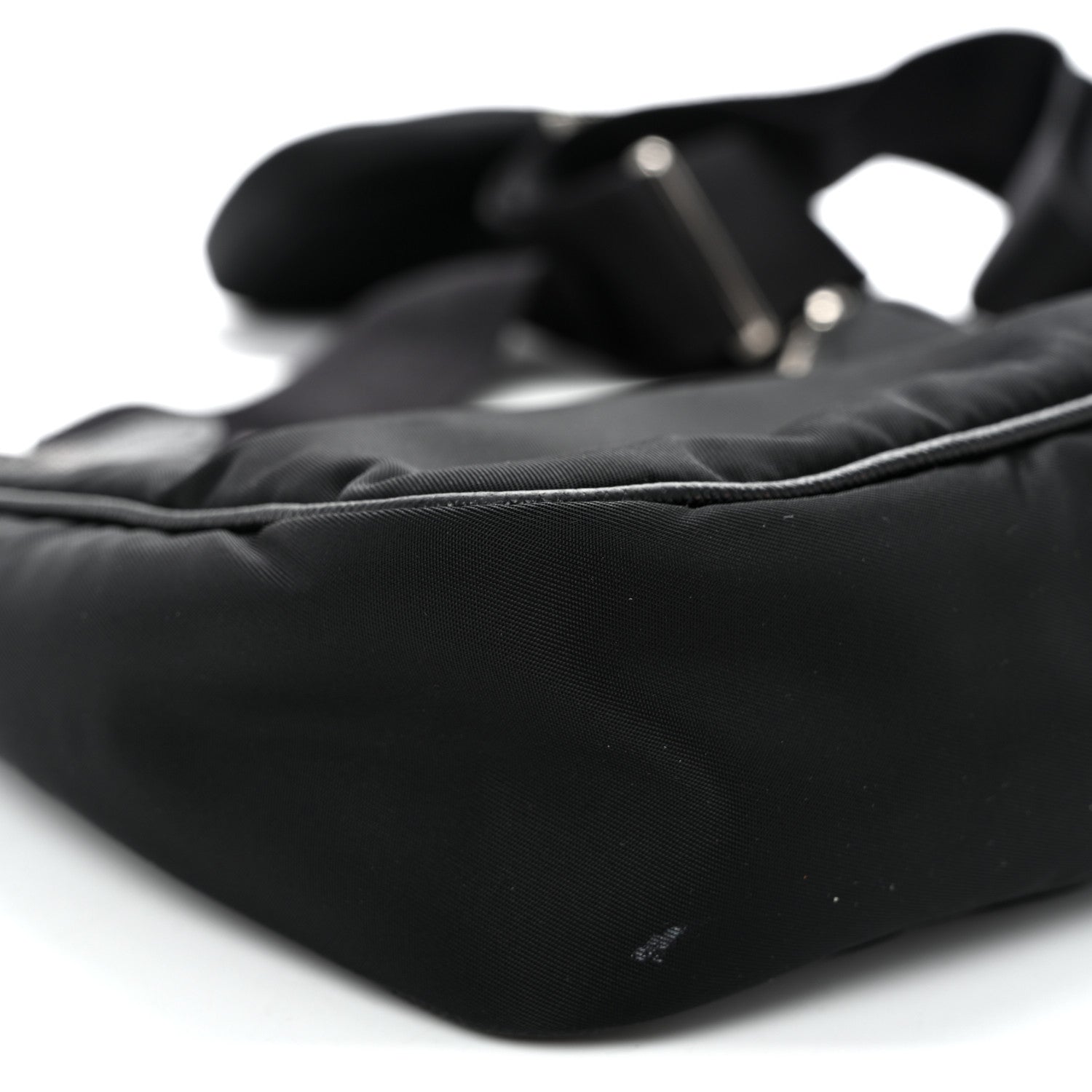 Prada Nylon Re-Edition 2005 Shoulder Bag Black 9 of 10