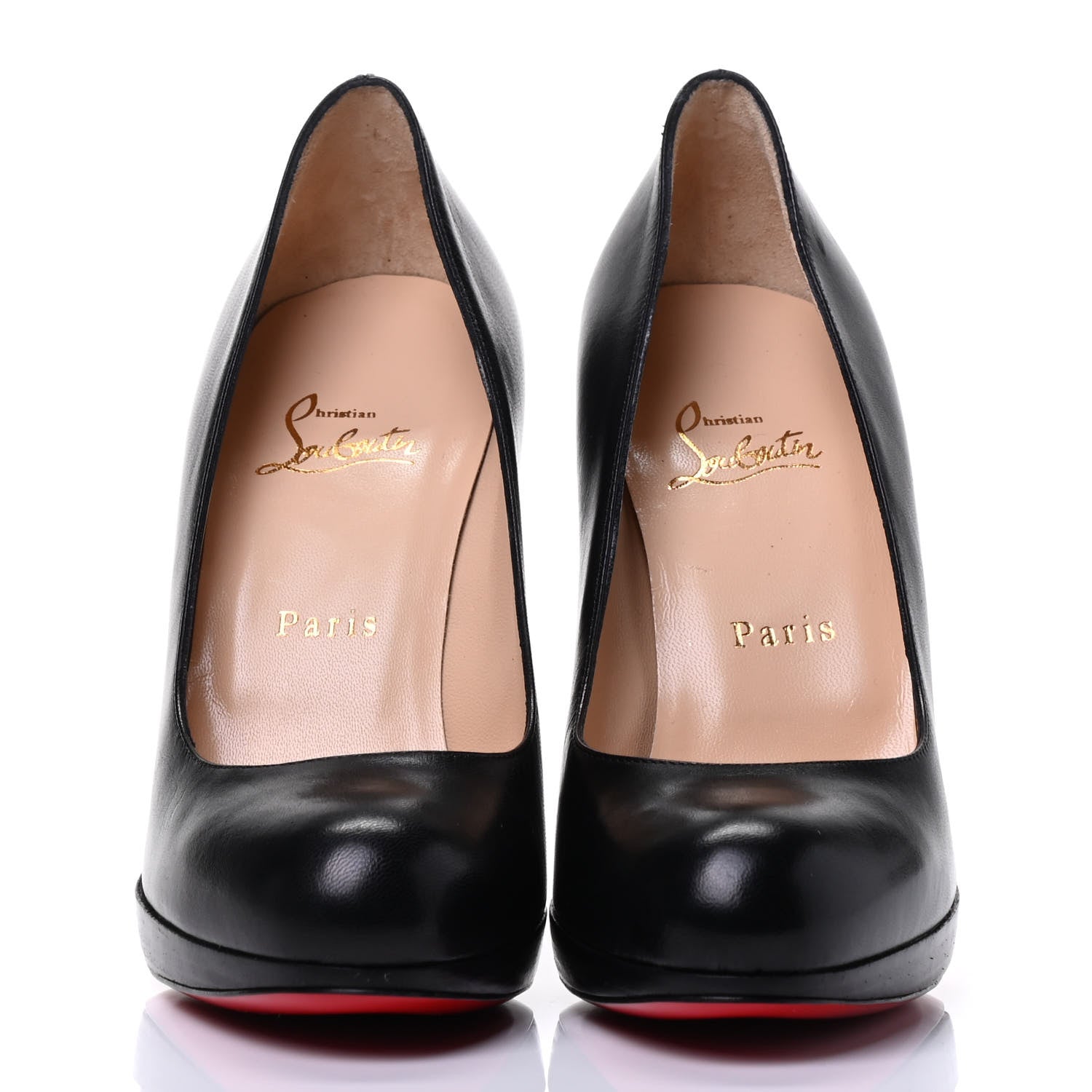 Christian Louboutin Kid New Simple 120 Pumps 38 Black 2 of 9