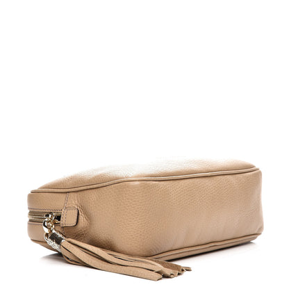 Gucci Pebbled Calfskin Small Soho Bowler Camelia 4 of 9