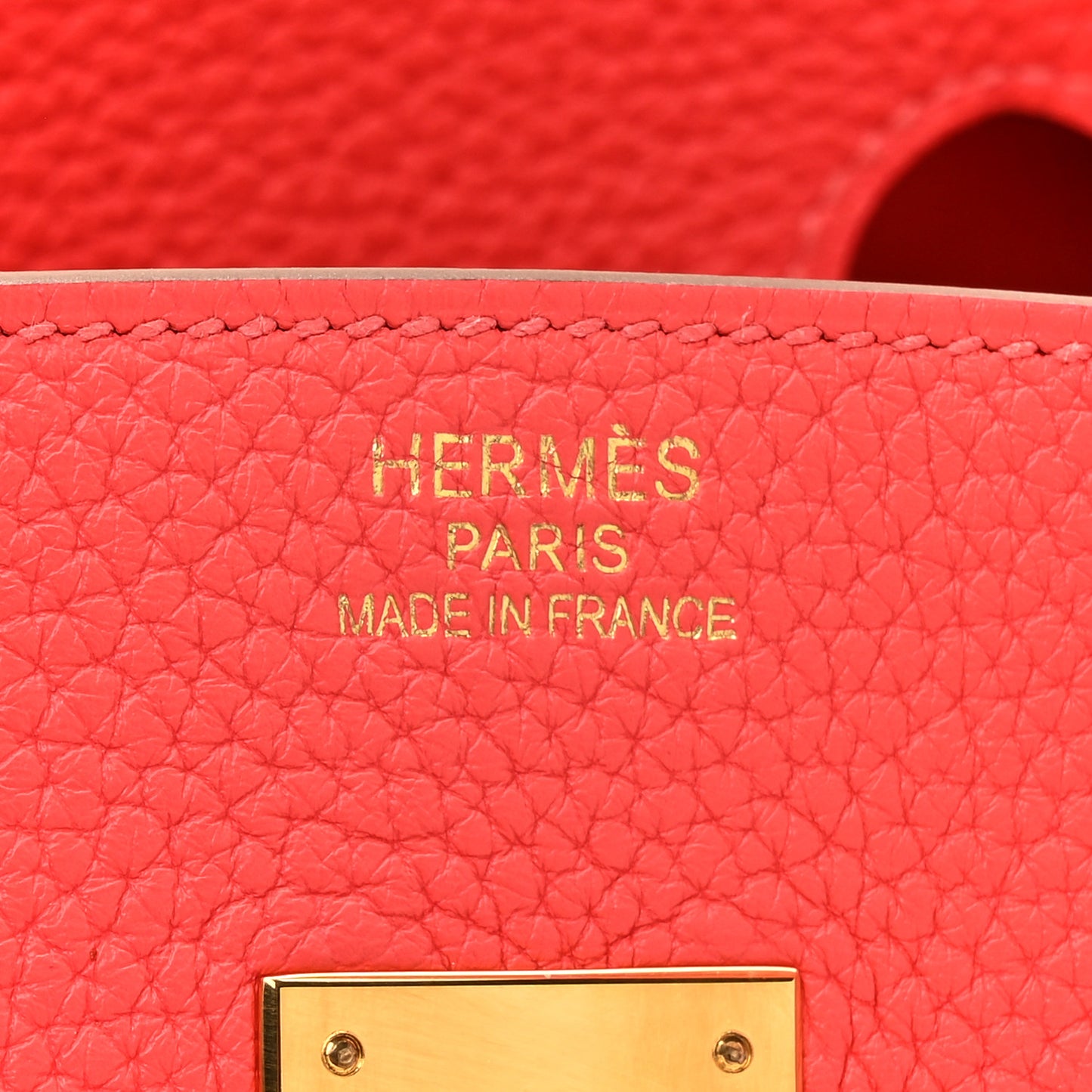 Taurillon Clemence BIRKIN 35 Rose Jaipur