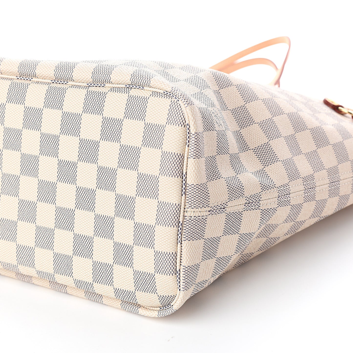 Damier Azur Neo Neverfull MM Rose Ballerine