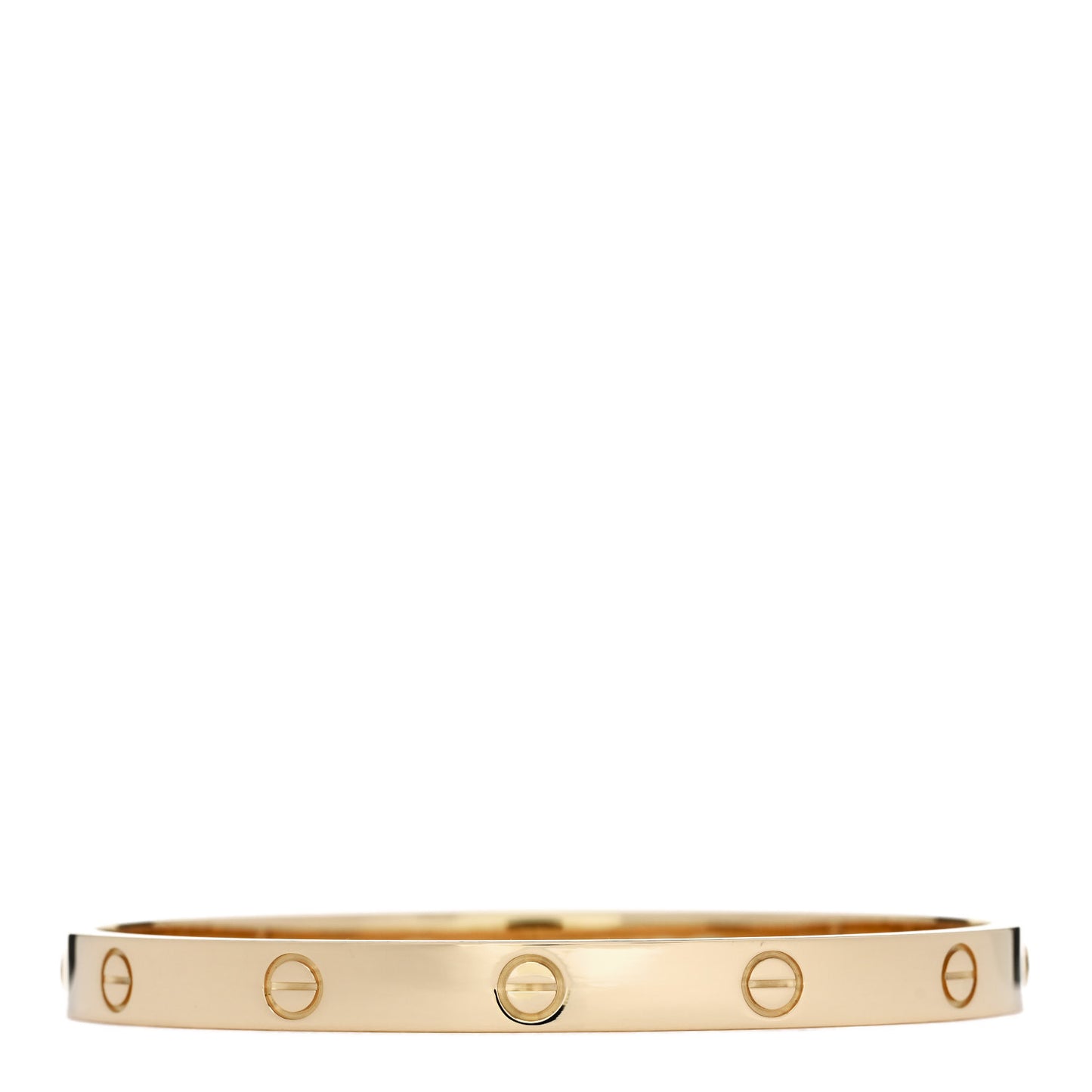 18K Yellow Gold LOVE Bracelet 19