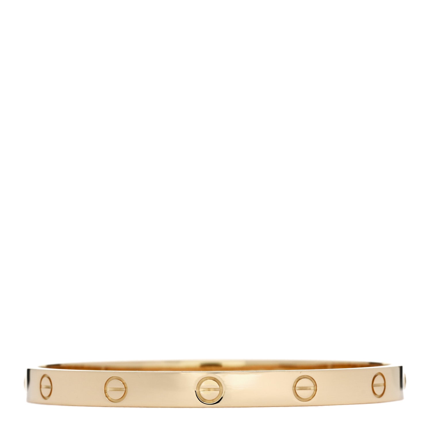 Cartier 18K Yellow Gold LOVE Bracelet 19 2 of 9