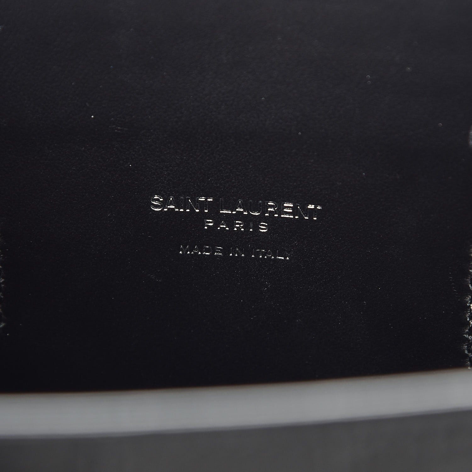 Saint Laurent Calfskin Crocodile Embossed Baby Sac De Jour Black 7 of 8