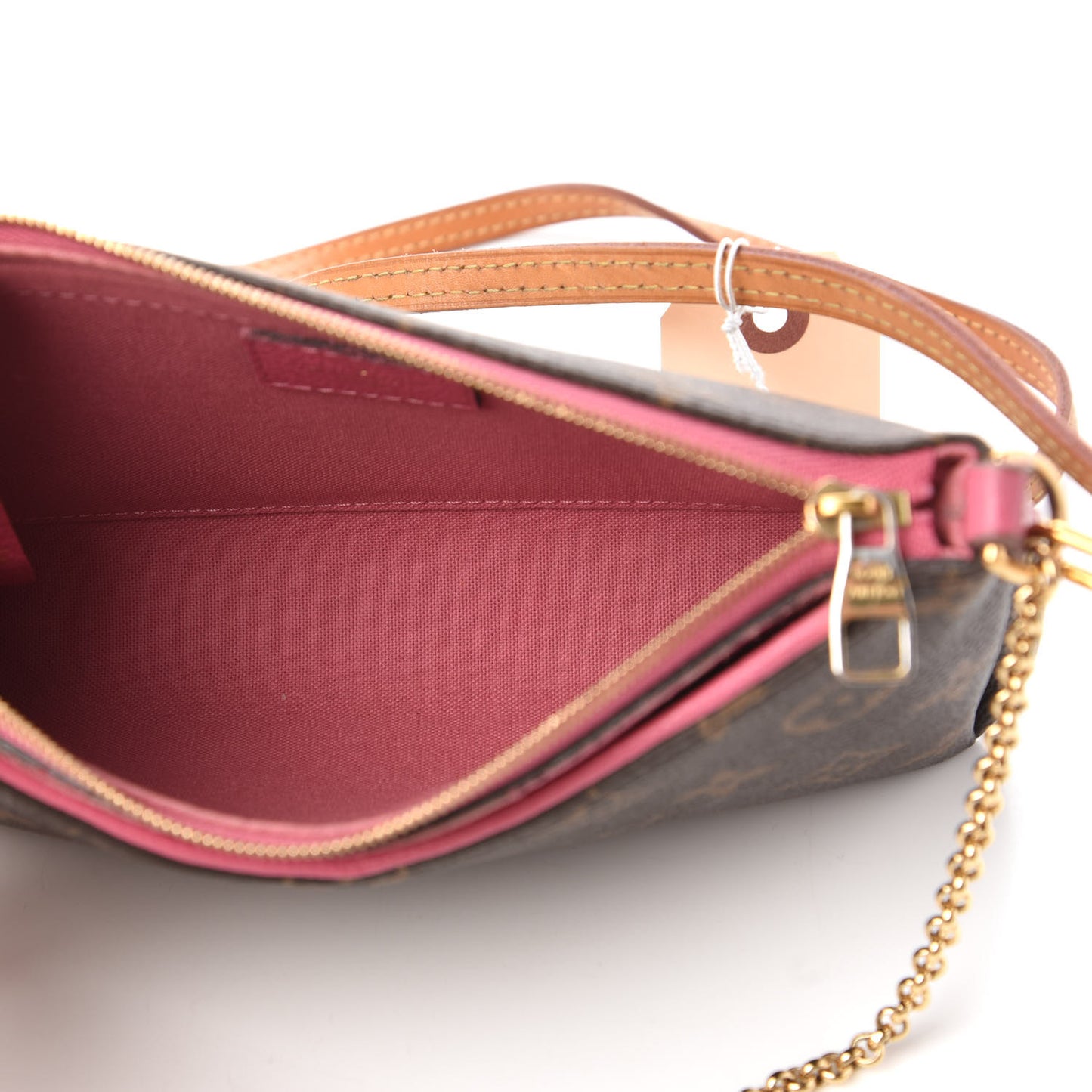 Monogram Pallas Clutch Rose Fizzy