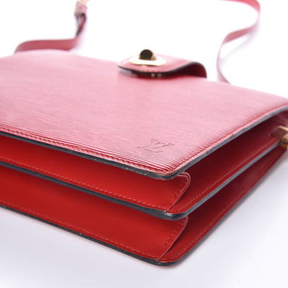 Louis Vuitton Epi Capucines Castillan Red 9 of 11
