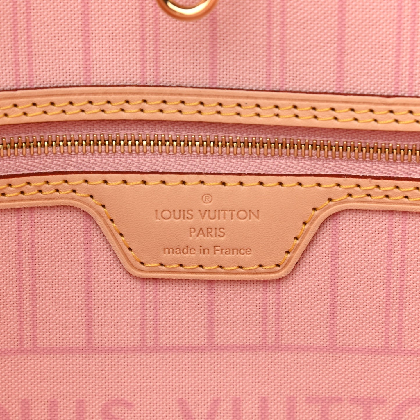 Damier Azur Neo Neverfull MM Rose Ballerine