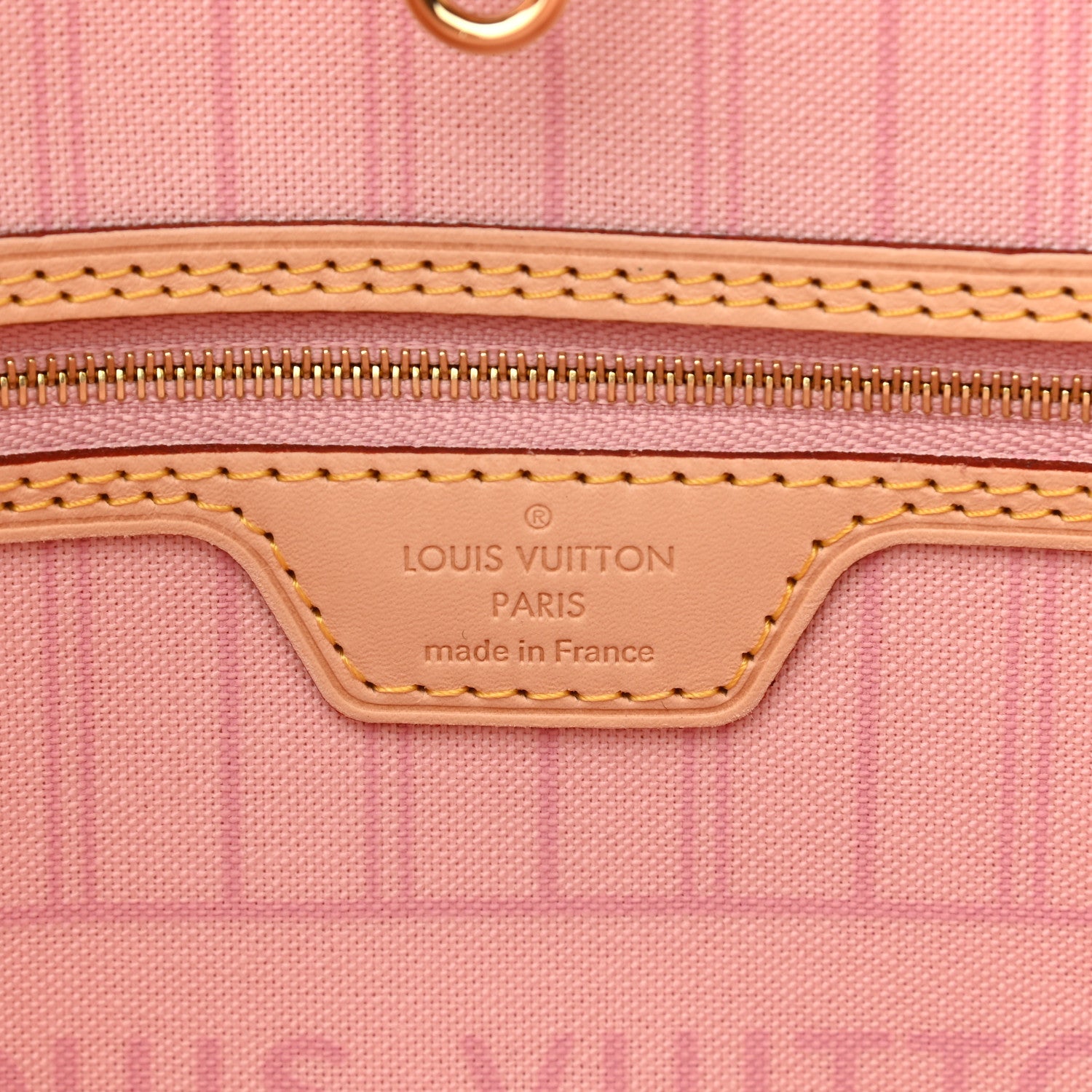 Louis Vuitton Damier Azur Neo Neverfull MM Rose Ballerine 7 of 10