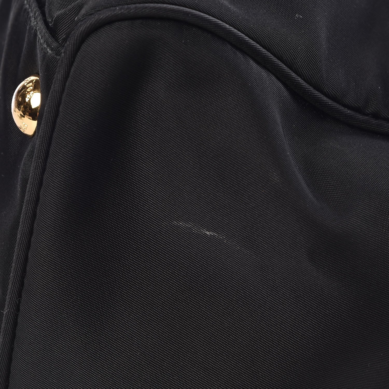 Prada Tessuto Nylon Saffiano Tote Black 10 of 10