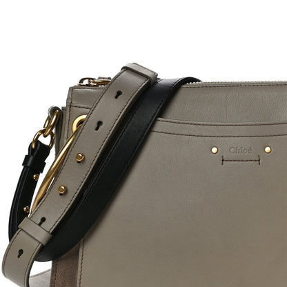 Chloe Calfskin Suede Medium Roy Bag Motty Grey 8 of 12