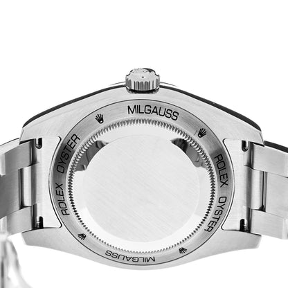 Rolex Stainless Steel 40mm Oyster Perpetual Milgauss Watch Z-Blue 116400GV 4 of 5