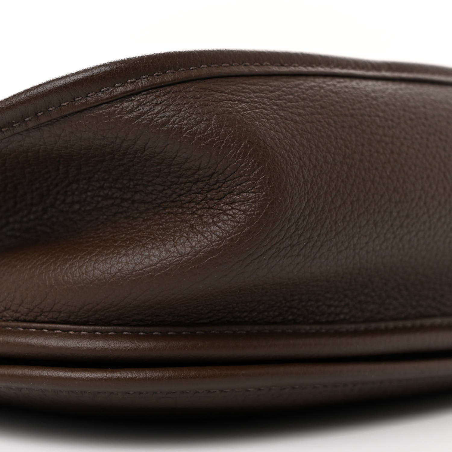 Hermes Taurillon Clemence Evelyne III GM Chocolate 9 of 11