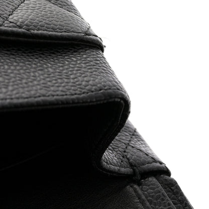Chanel Caviar Quilted Medium Double Flap Black 11 of 11