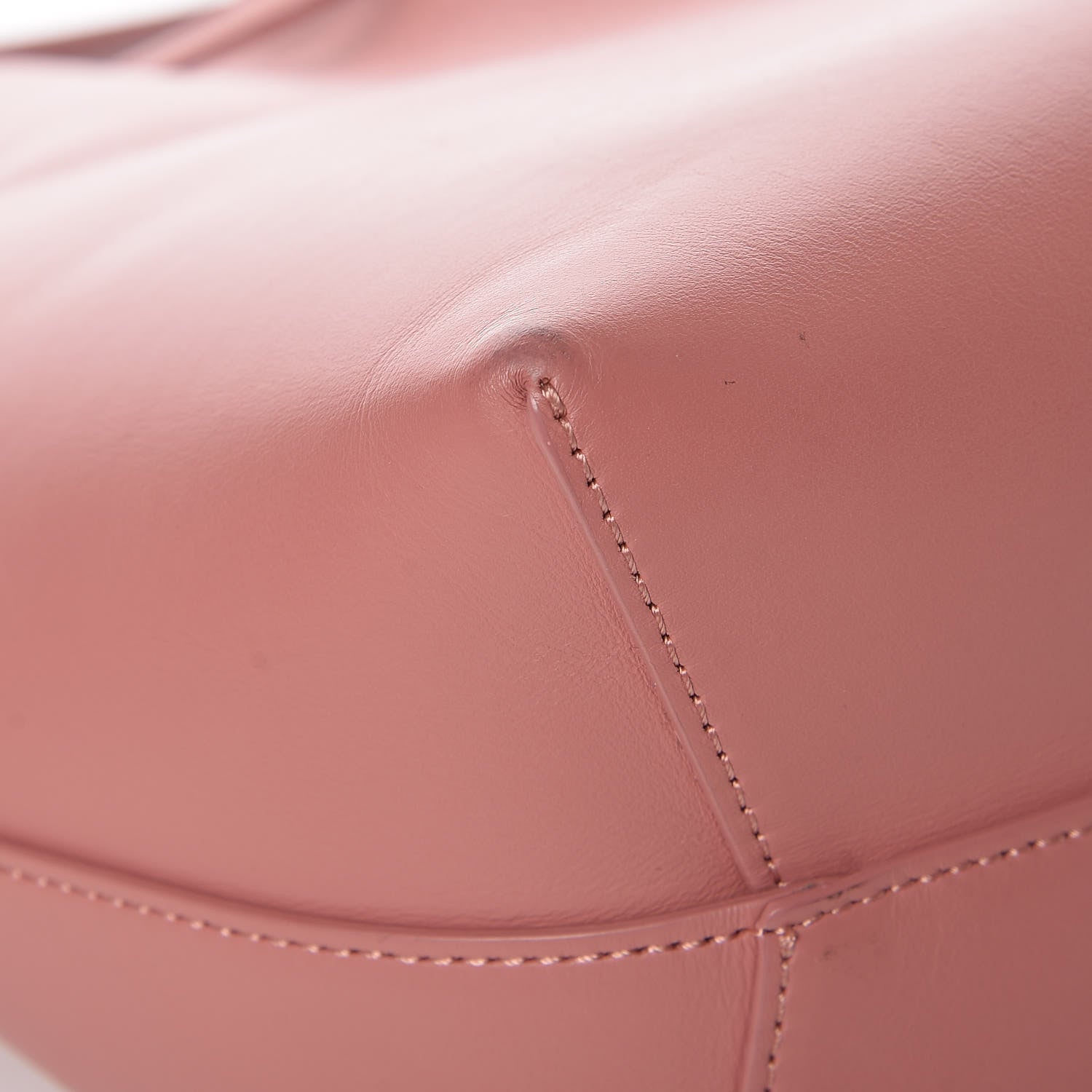 Mansur Gavriel Calfskin Mini Bucket Bag Blush 13 of 13