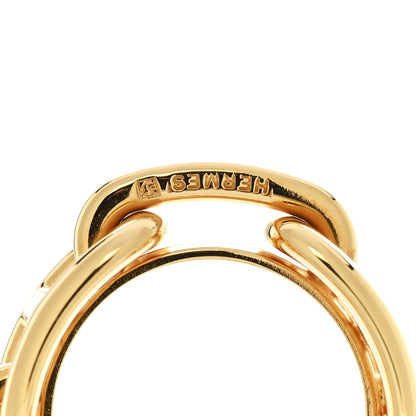 Hermes Permabrass Regate Scarf Ring Gold 3 of 4