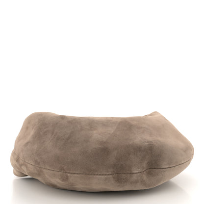 Khaite Suede Calfskin Medium Olivia Hobo Toffee 4 of 11