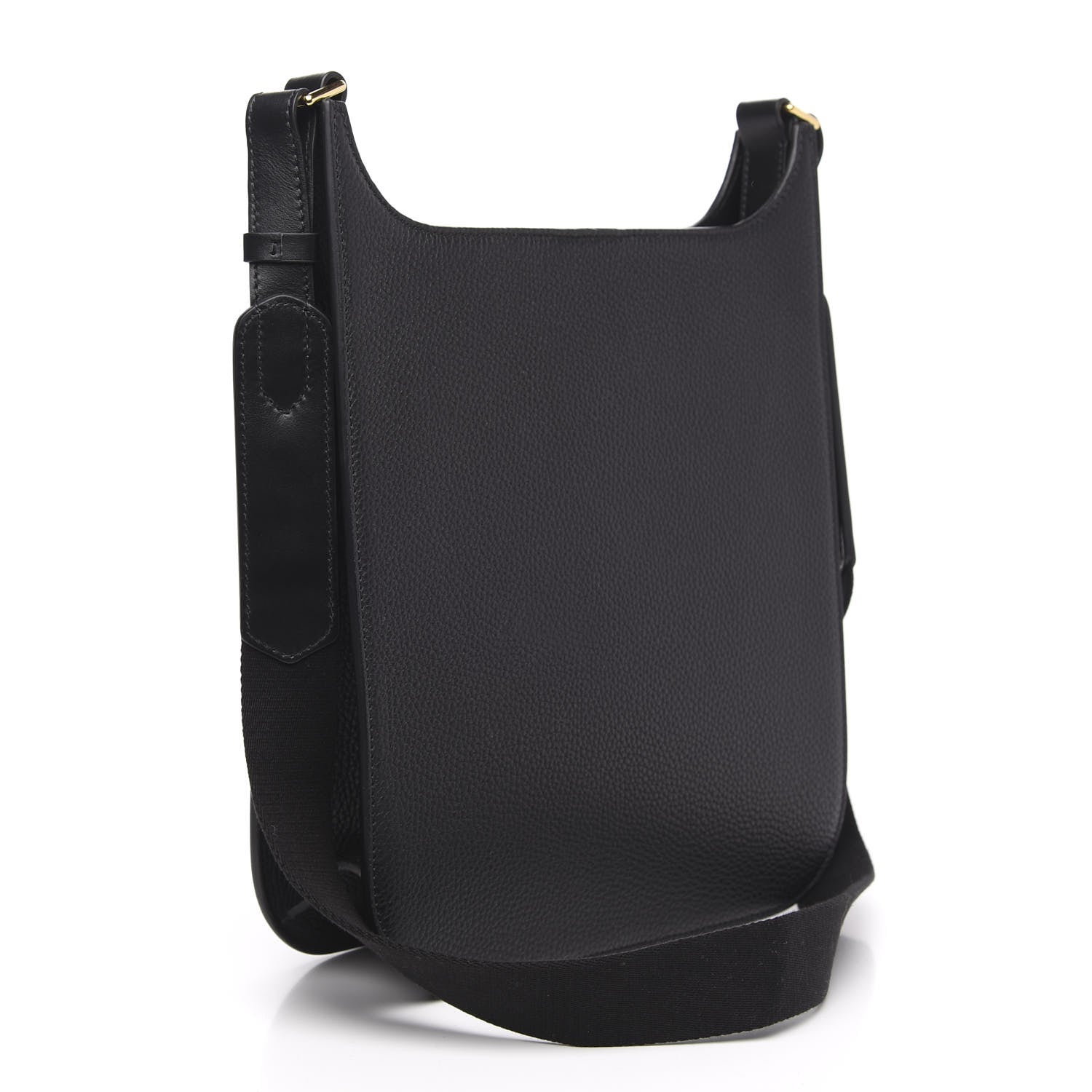 Tom Ford Grain Calfskin T Twist Crossbody Bag Black 3 of 10
