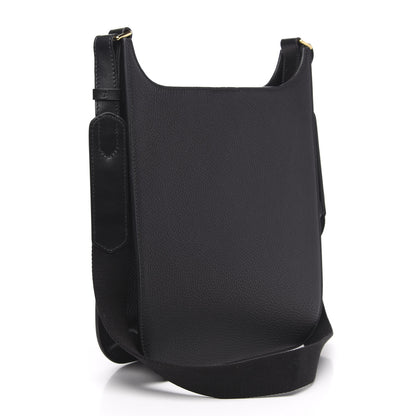 Tom Ford Grain Calfskin T Twist Crossbody Bag Black 3 of 10
