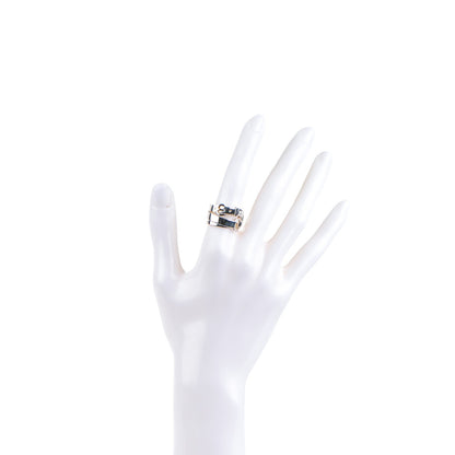 Hermes Sterling Silver MM Debridee Ring 54 6.75 2 of 5