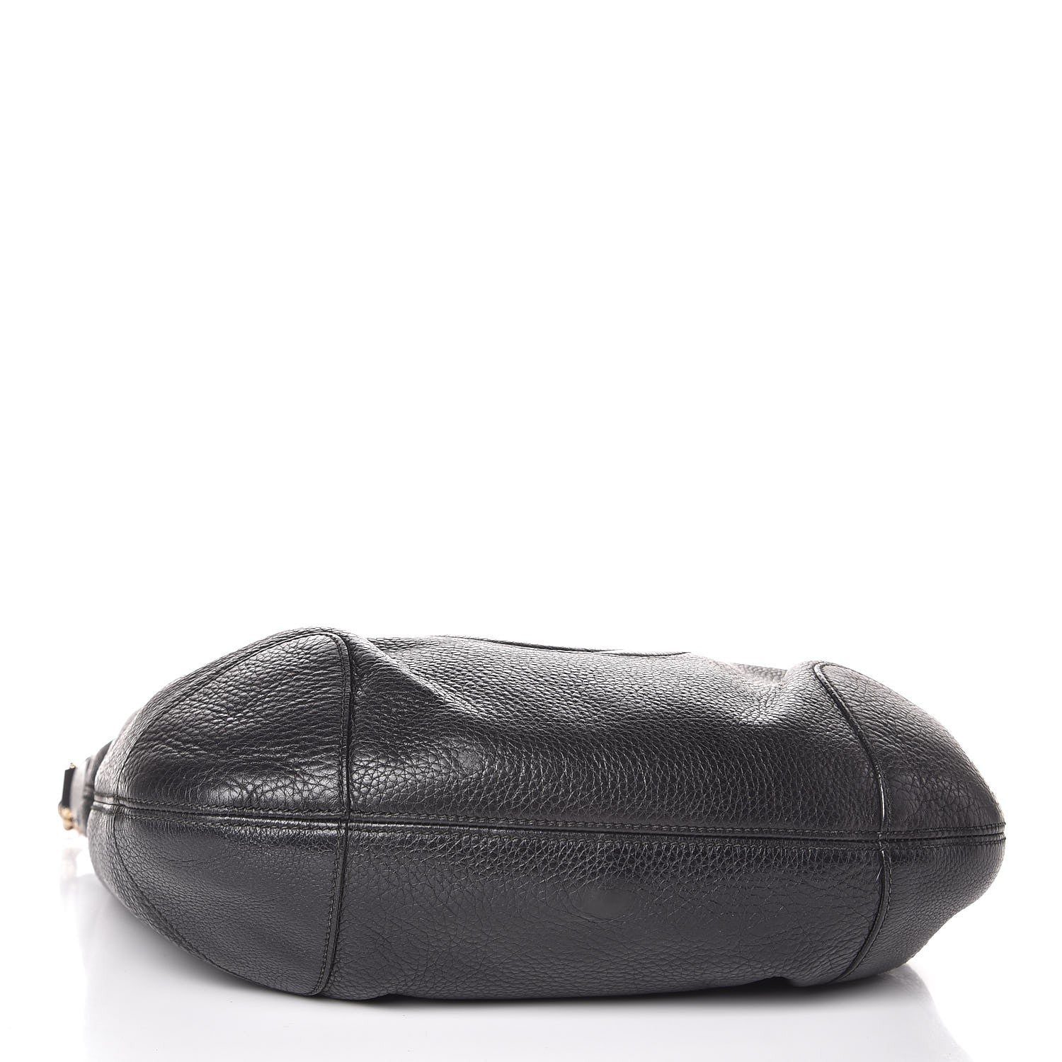 Gucci Pebbled Calfskin Medium Soho Chain Hobo Black 4 of 15