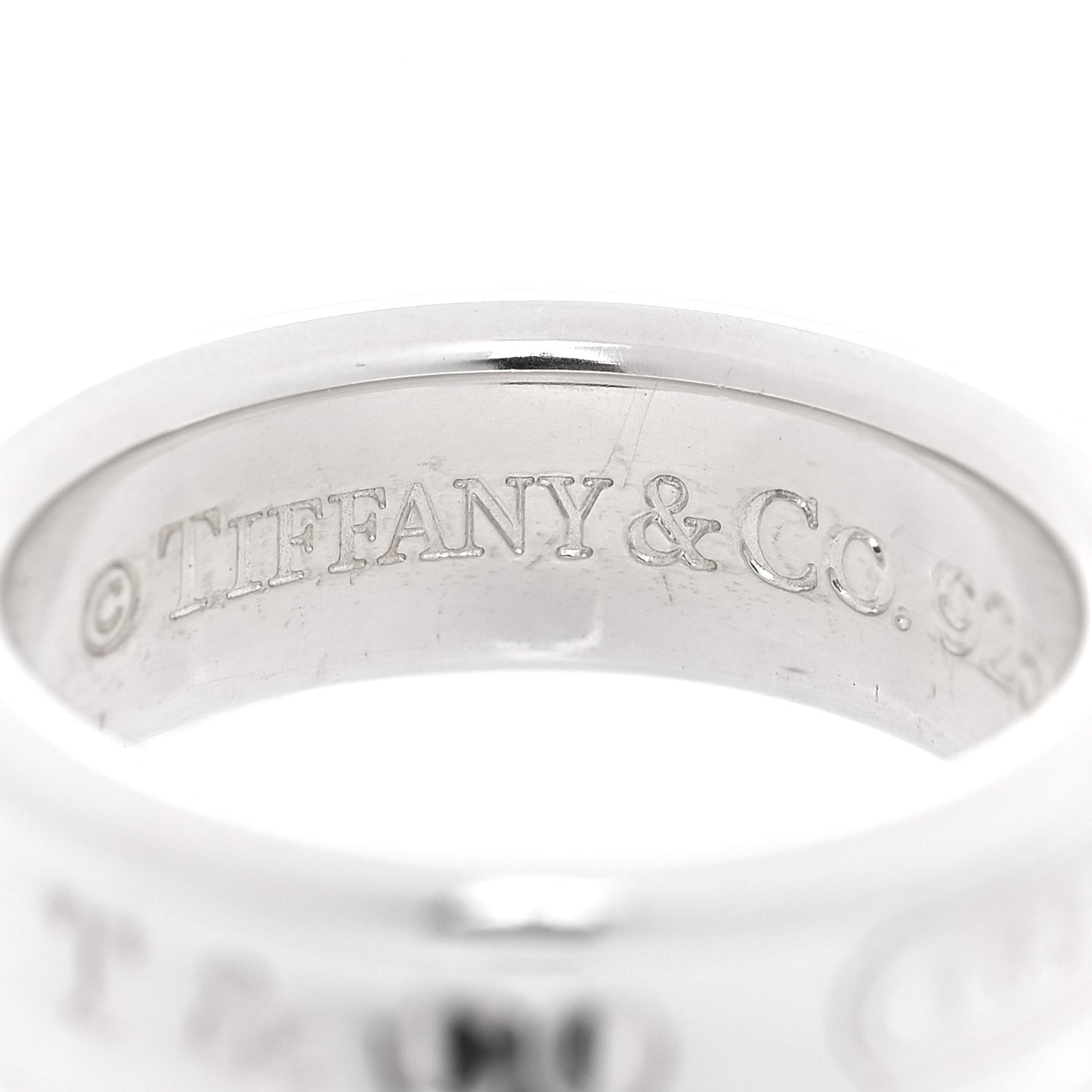 Sterling Silver 1837 Band Ring 54 7