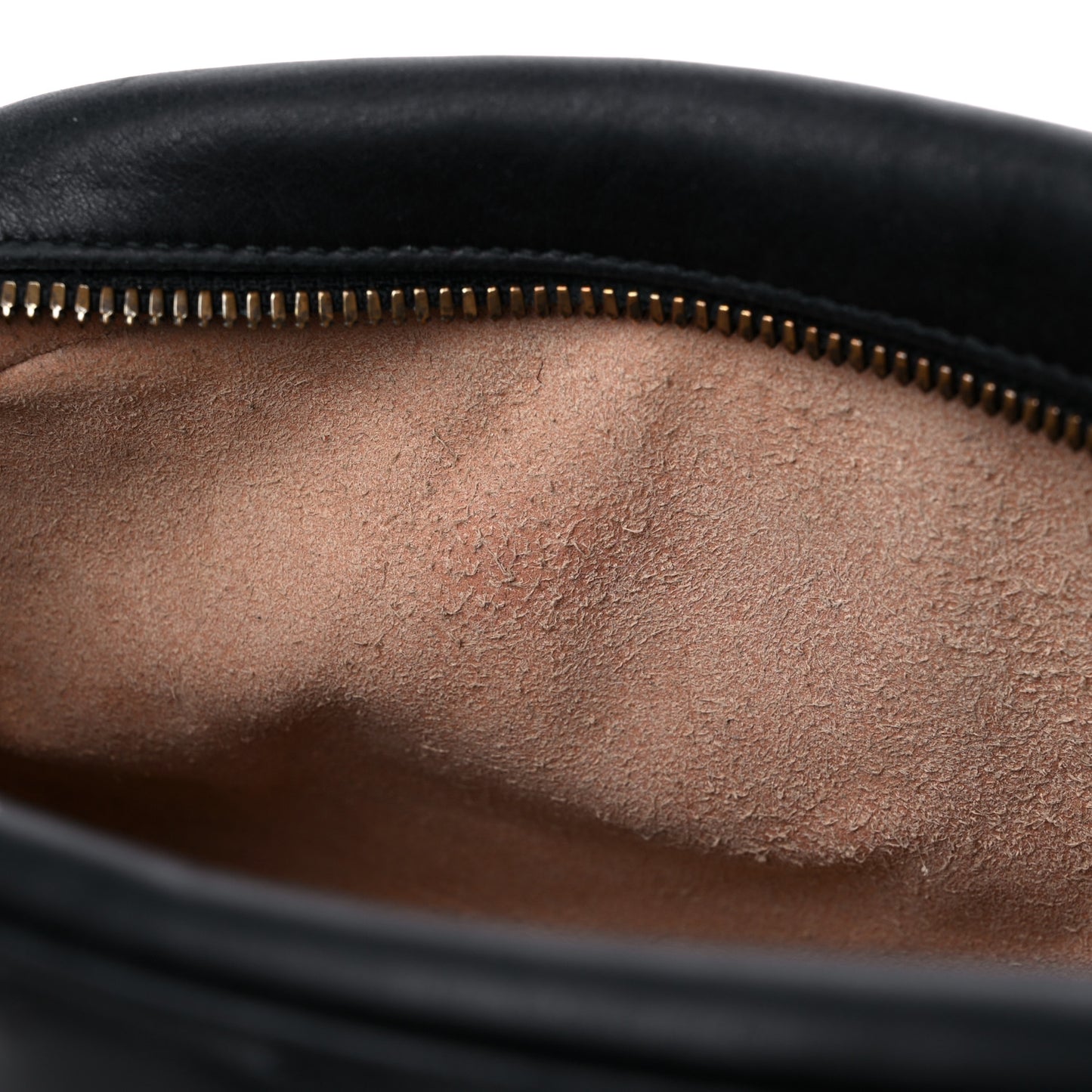 Calfskin Matelasse Small GG Marmont Chain Shoulder Bag Black