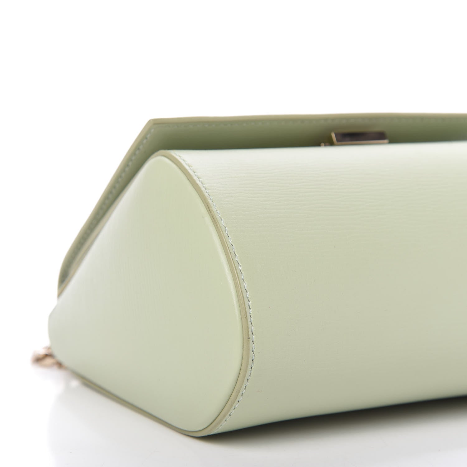 Givenchy Textured Calfskin Mini Pandora Box Chain Crossbody Bag Aqua Green 6 of 10
