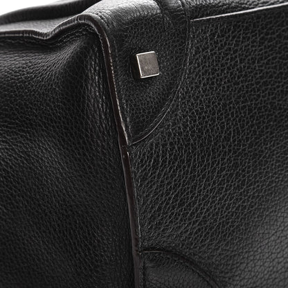 Celine Drummed Calfskin Mini Luggage Black 11 of 14