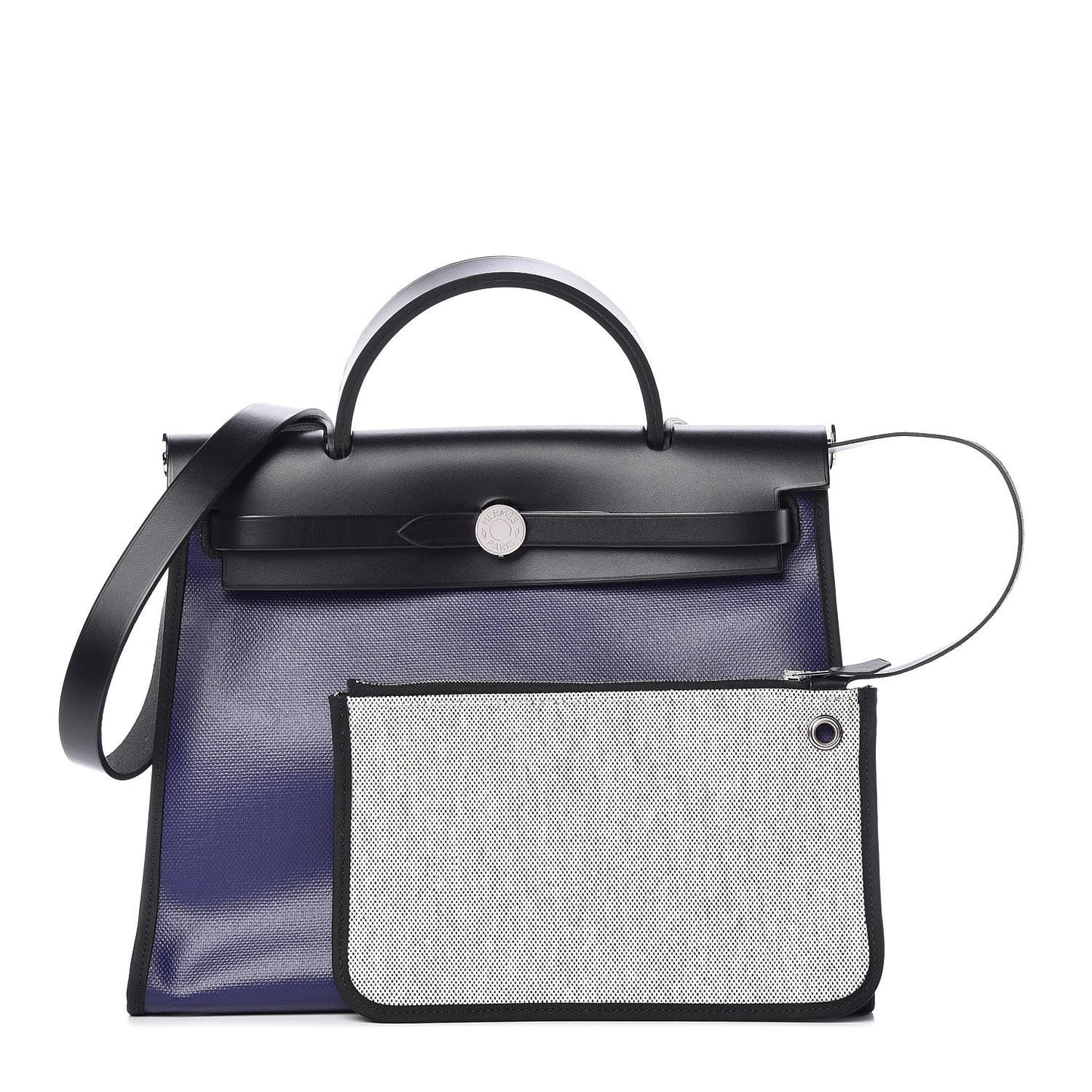 Toile H Berline Vache Hunter Herbag Zip PM 31 Bleu Encre Black
