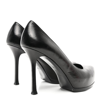 Saint Laurent Vernigolf Tribtoo 105 Pumps 36.5 Black 4 of 8