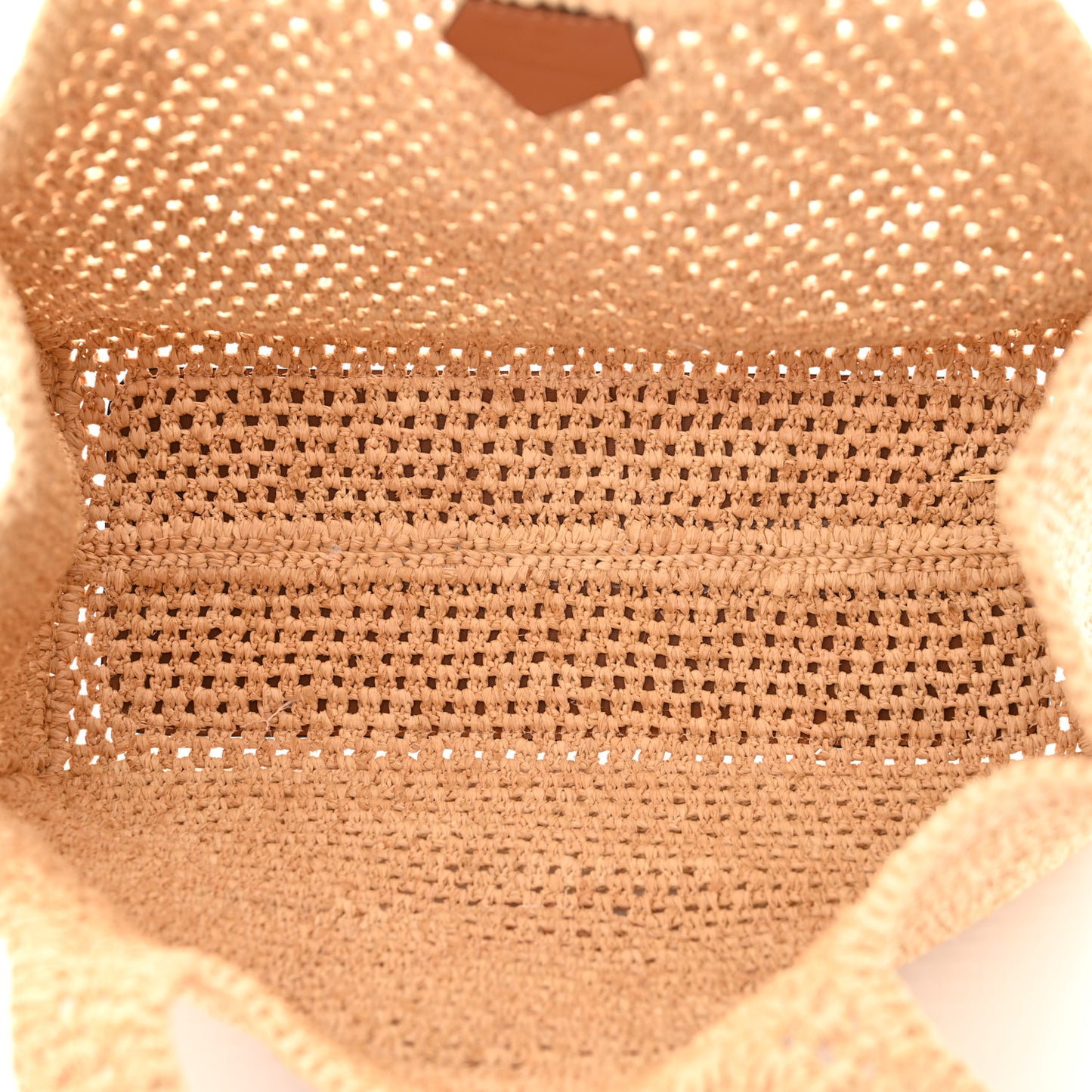 Raffia Calfskin Forte Del Marmi OnTheGo MM Natural Fuchsia