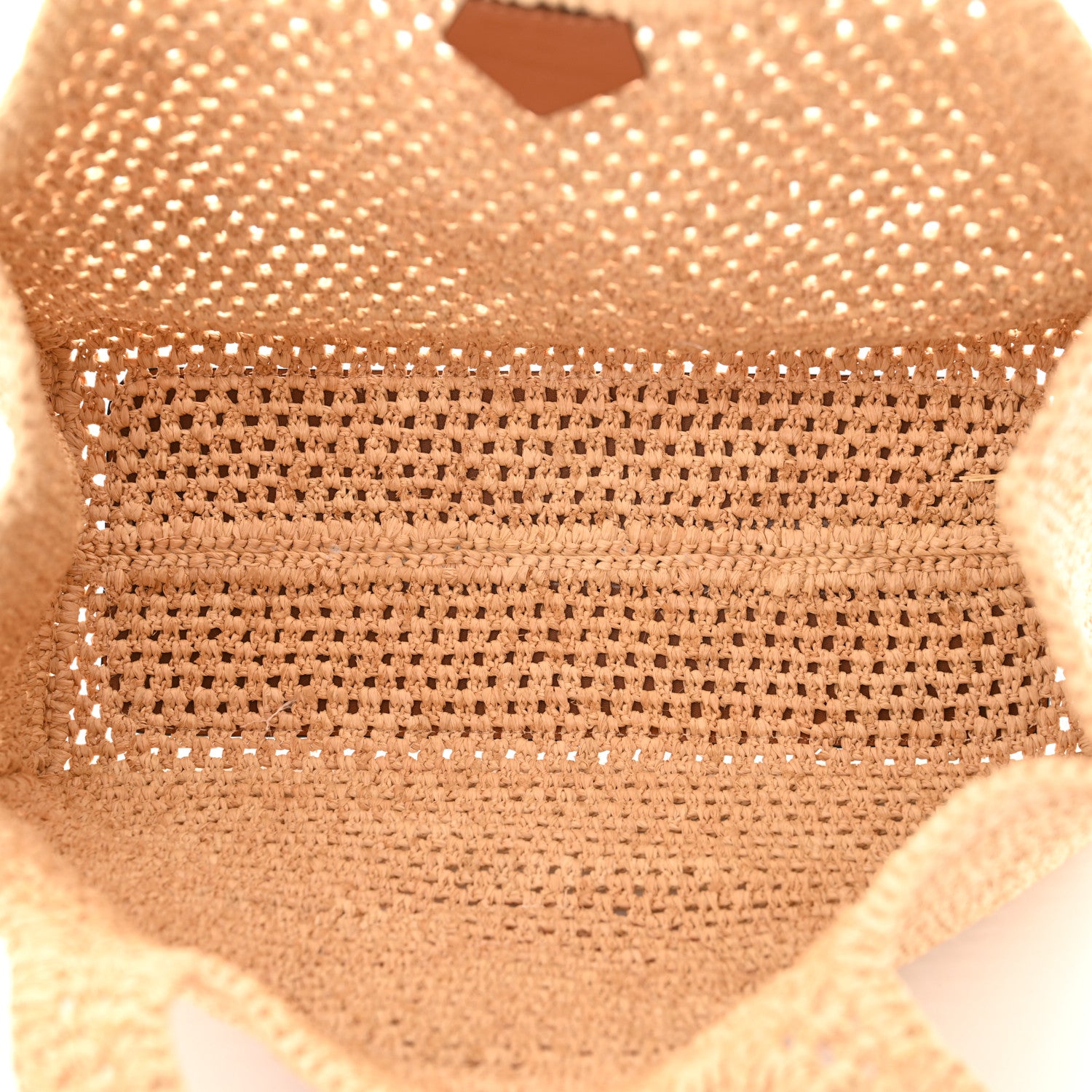 Louis Vuitton Raffia Calfskin Forte Del Marmi OnTheGo MM Natural Fuchsia 6 of 11