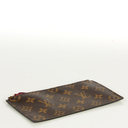 Louis Vuitton Monogram Felicie Chain Wallet Zippered Insert 4 of 6