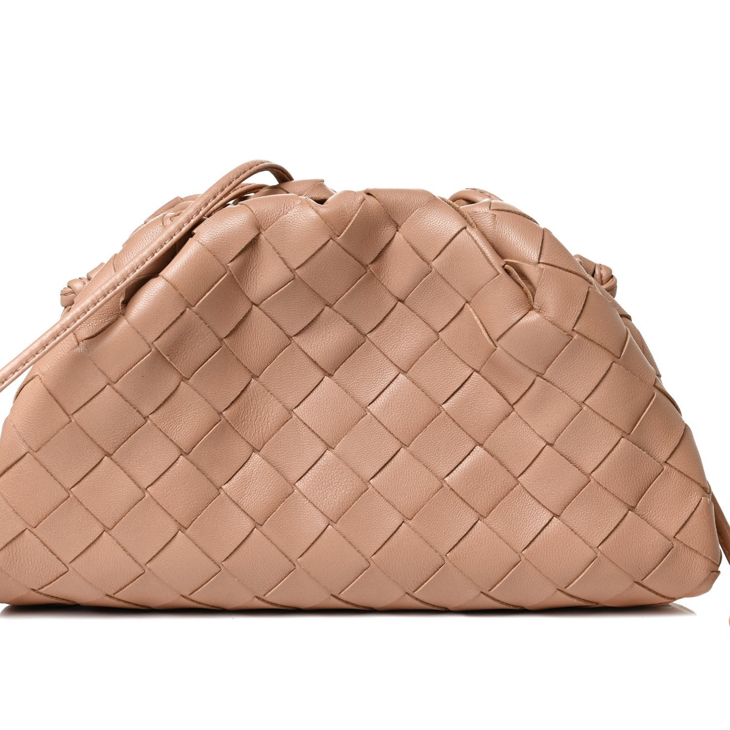 Nappa Intrecciato The Mini Pouch Sandalwood