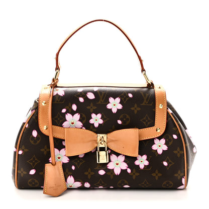 Louis Vuitton Monogram Cherry Blossom Sac Retro Bag Brown 1 of 10