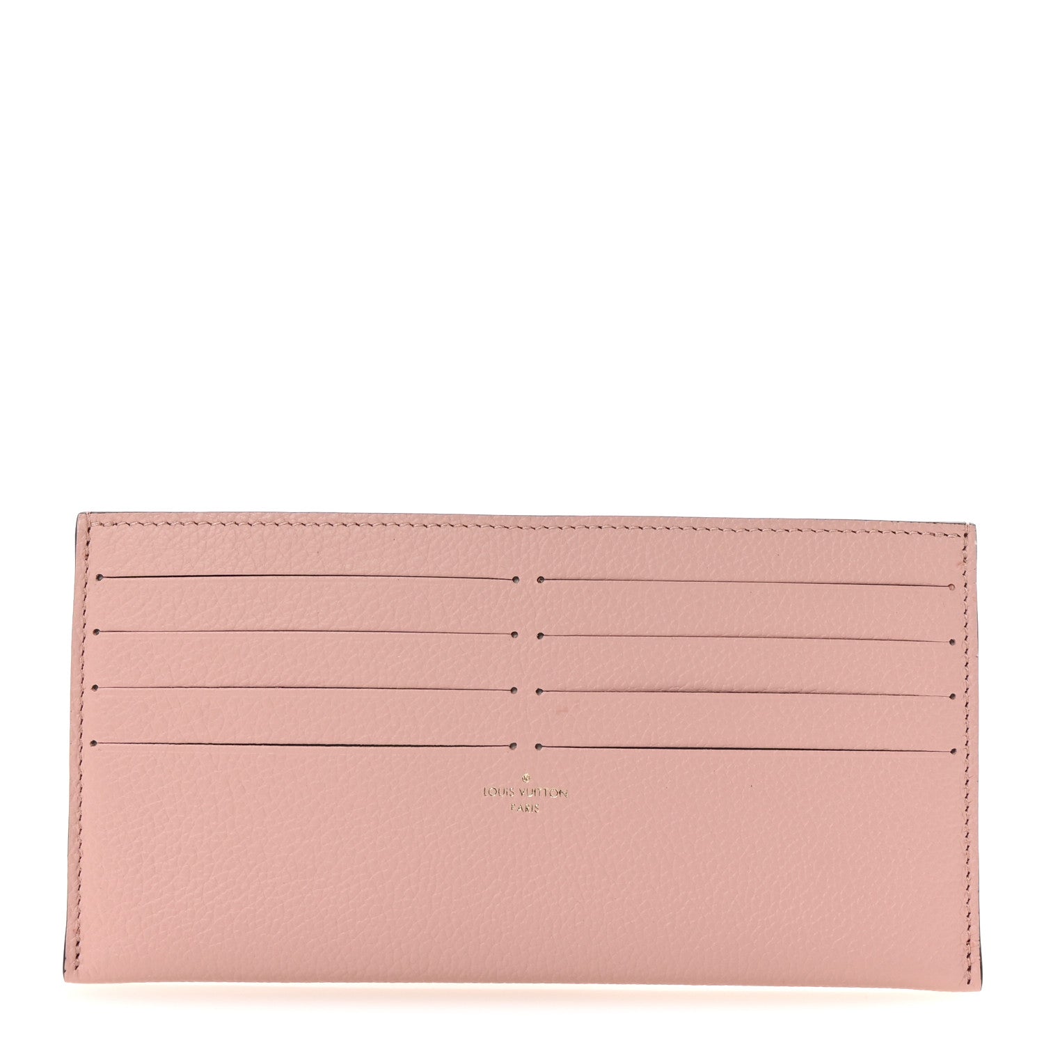 Louis Vuitton Calfskin Felicie Card Holder Insert Rose Poudre 2 of 12