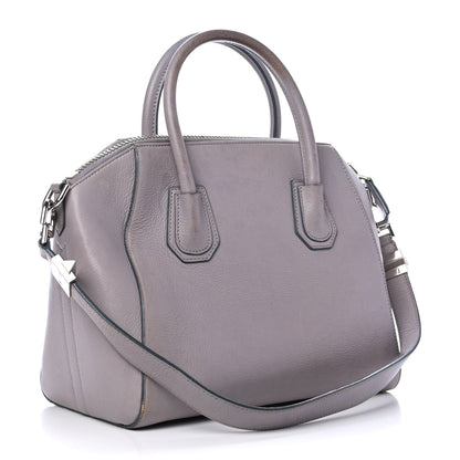 Givenchy Sugar Goatskin Medium Antigona Pearl Grey 2 of 5