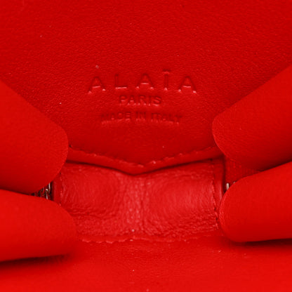 Alaia Patent Calfskin Le Coeur Bag Rouge Vermillon 6 of 10