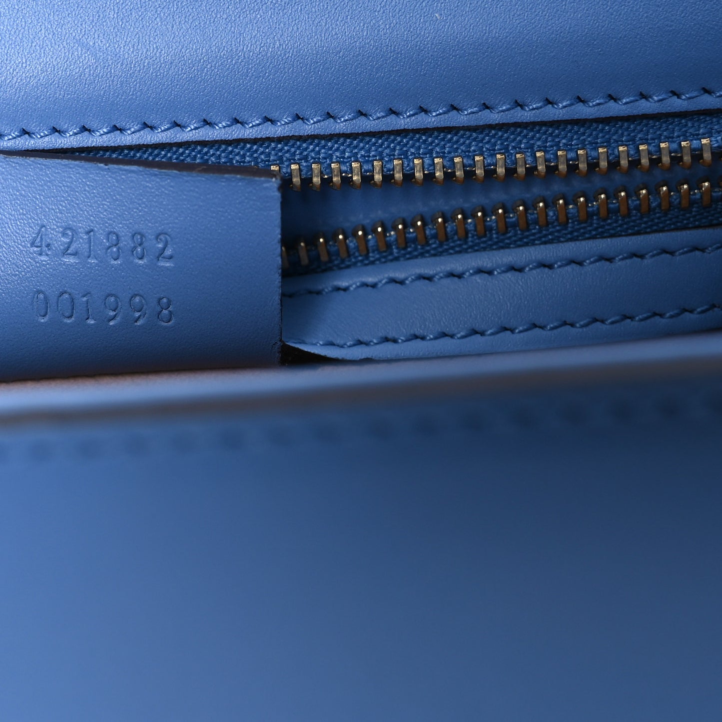 Calfskin Small Sylvie Shoulder Bag Clear Sky Blue