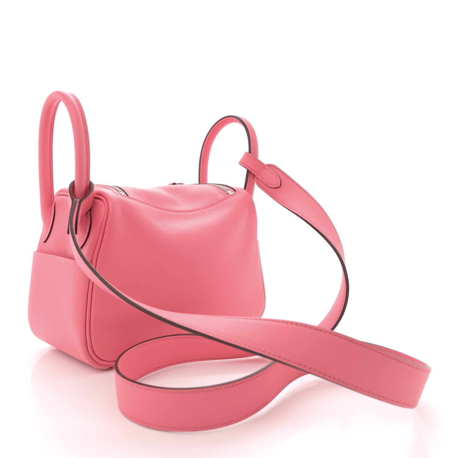Hermes Swift Mini Lindy 20 Rose Ete 3 of 11
