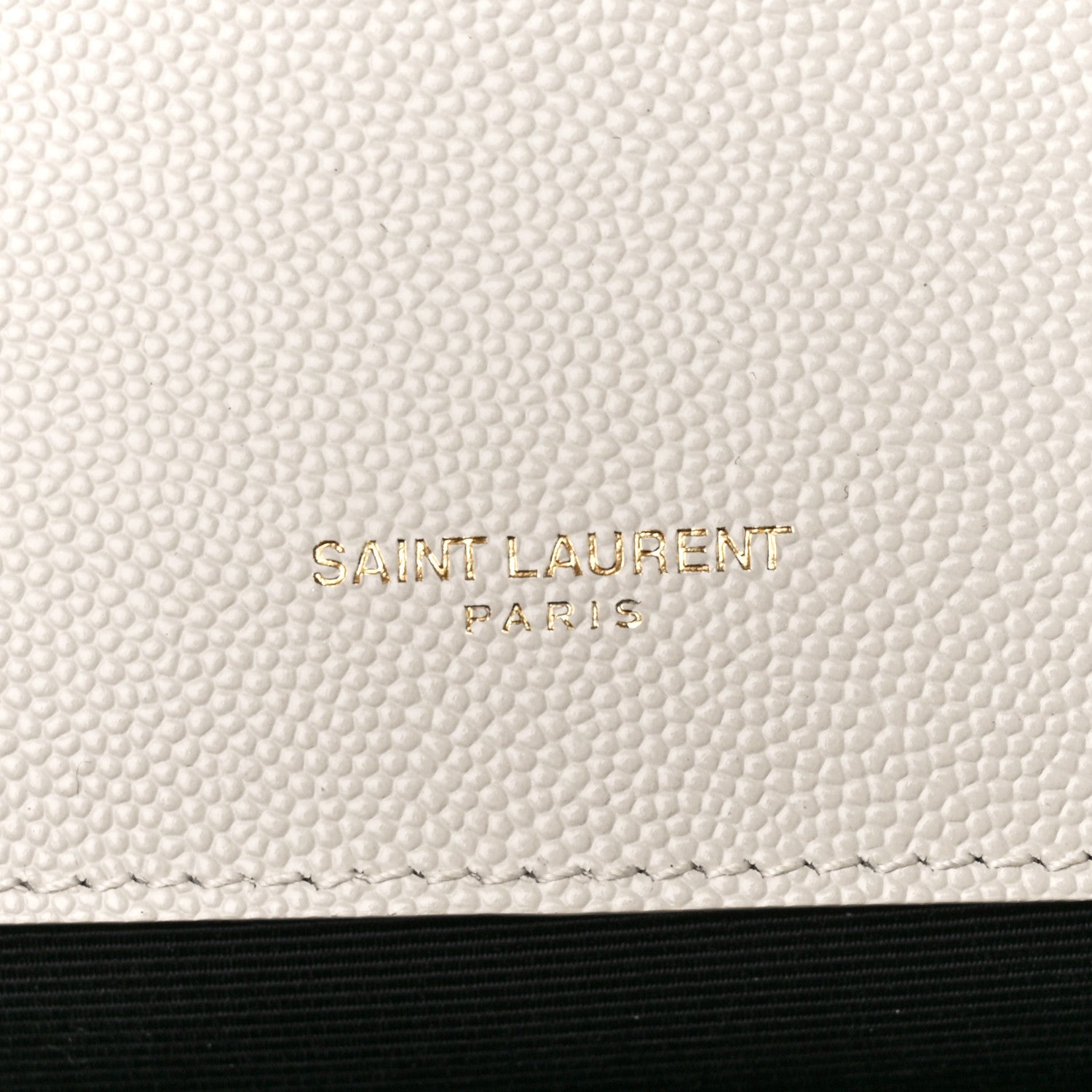 Saint Laurent Grain De Poudre Medium Classic Monogram Kate Satchel Blanc Vintage 6 of 11
