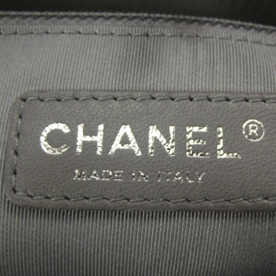 Chanel Nylon Quilted Tweed on Stitch Tote Gray 8 of 12