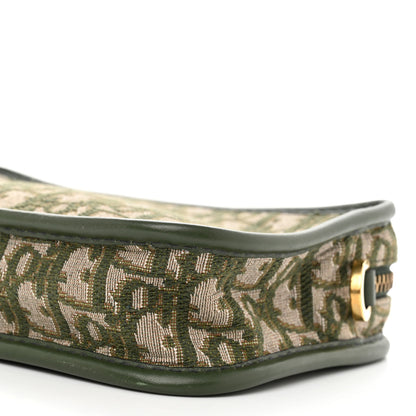 Christian Dior Oblique Diorquake Clutch Green 8 of 12