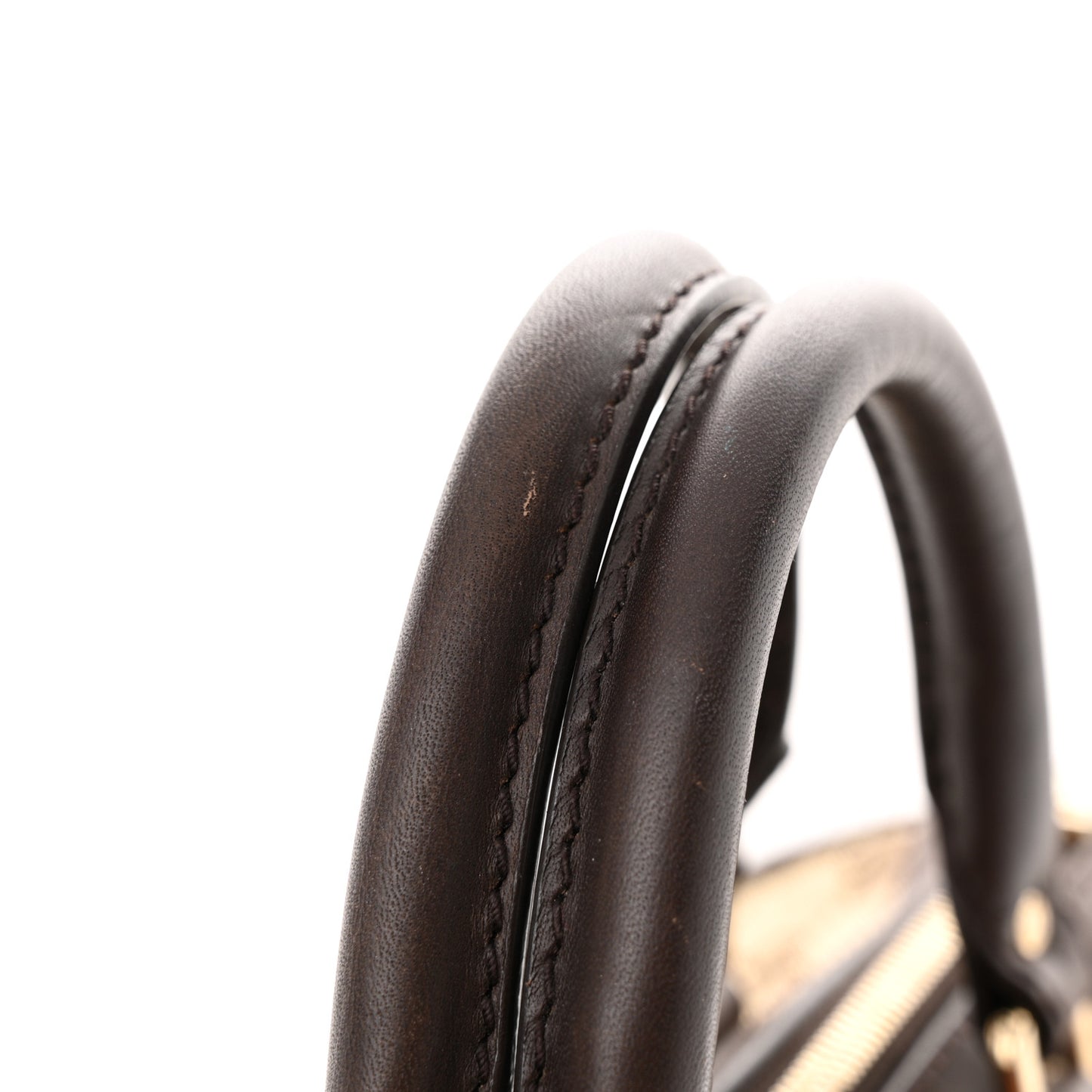 Monogram Vintage Web Medium Boston Dark Brown