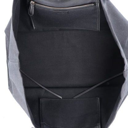 The Row Cotton Twill East West Idaho Tote Black 5 of 9